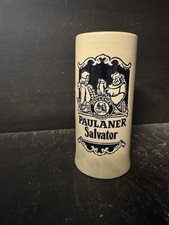 Bierkrug  Paulaner Bierkrug Salvator München H ca 18,5 cm Bierkrug für  Sammler 