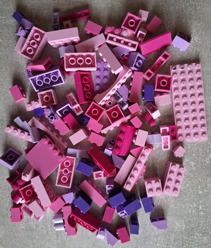 Lego steine pink rosa lila - ,