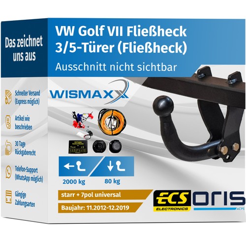 Anhängerkupplung für golf - anhÄngerkupplung,