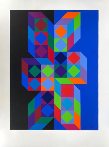 Druckgrafik victor vasarely - *druckgrafik,