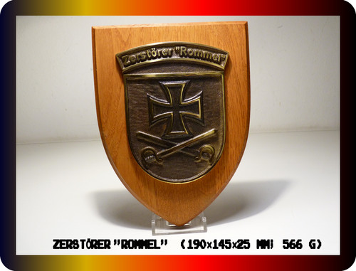 Wappenplakette zerstörer - wappenplakette,