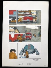 Steve Oliff- Akira (Otomo) ORIGINAL COLOR GUIDE