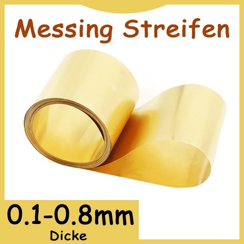 Messing blechband dicke - messing,