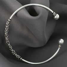 925 Silber Armreif Wikinger