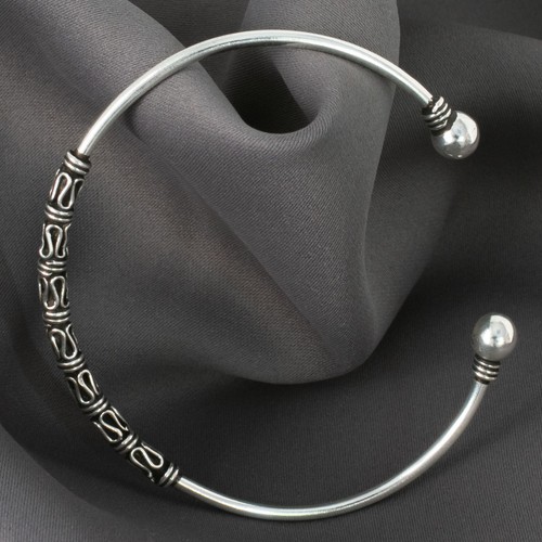 925 silber armreif - silber,