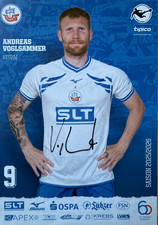 Autogrammkarte Andreas