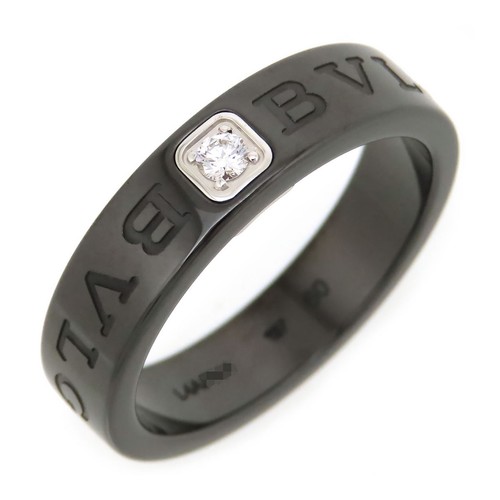 Bvlgari double logo ring - logo, #60