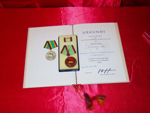 Nva treue dienste medaille - treue, xx