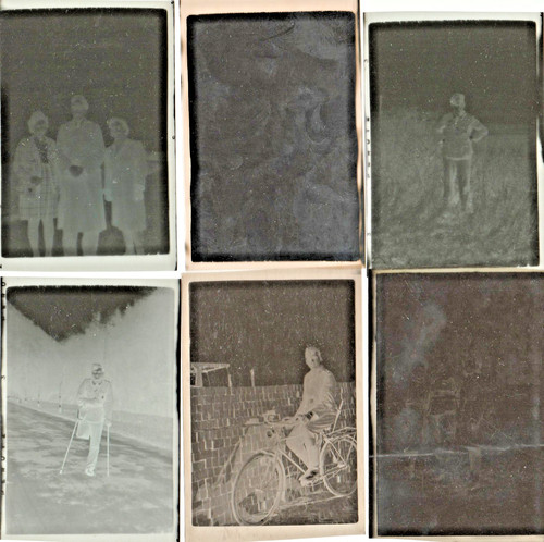 Sechs original negative - original, cm