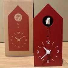 MUJI Kuckucksuhr Rot MJ-CCBS1