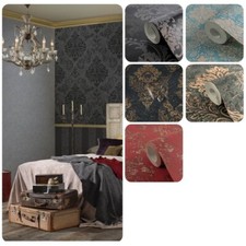 Barock Tapete Luxus Edel Kunst Schön Trend Design Modern Wand Schick Klassisch