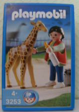 Playmobil Babygiraffe / Pflegerin 3253 Neu & OVP Tierpark  Zoo Giraffe
