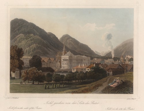 Bad ischl gesamtansicht - bad,