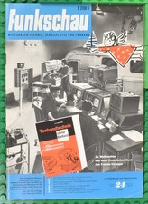 Funkschau Heft 24 1964 - Zeitschrift - TV-Technik - Tonband - Valvo Ad - Vintage