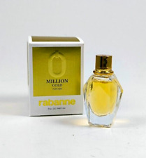 MILLION GOLD FOR HER paco rabanne 5ml EDP Eau de Parfum MINI Reise NEU/OVP