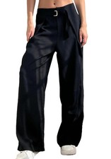 Plissée damenhose mit - plissée,