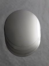 4 Stück Ronden  Dm 292 mm  t =1,5 mm  Edelstahl  V2A Blechplatte Ronde gelasert 