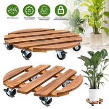 Pflanzenroller 30cm Holz