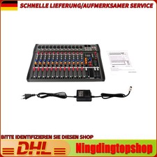 12 Kanal Audio Mischpult USB