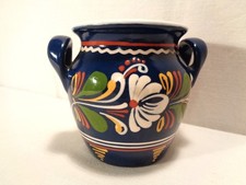 Keramikkrug mit 2 Henkeln, Handarbeit