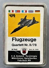 Quartett Flugzeuge 1977  F.X
