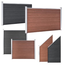 WPC Zaun Sichtschutzzaun