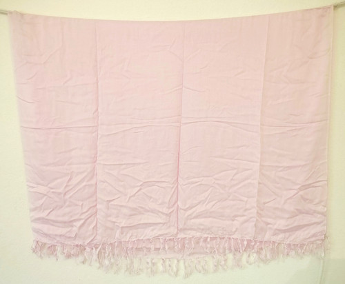 Pareo tuch sarong rosa uni - tuch,