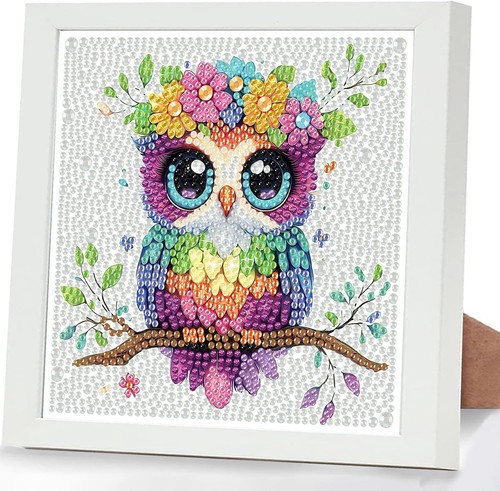Eule diamond painting kinder - diamond,