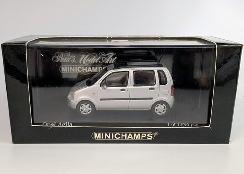 Minichamps opel agila silber - minichamps,