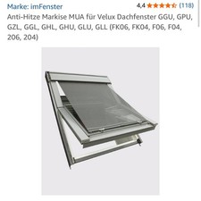 Velux Markise Sonnenschutz