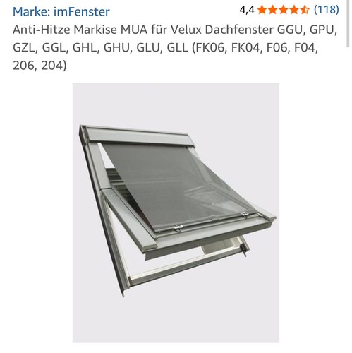 Velux markise sonnenschutz - velux,