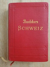 BAEDEKERS SCHWEIZ Vintage