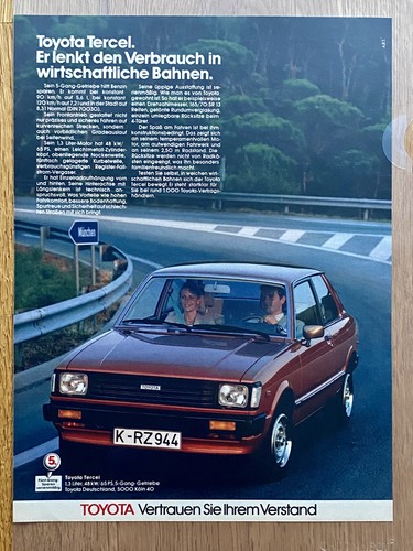 Toyota tercel oldtimer - toyota,