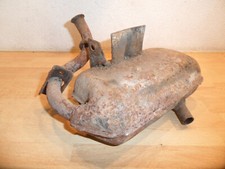 Alter Auspuff Auspuffrohr Auspufftopf für Mofa Honda Camino DX PA 50 PA50 Bj 77