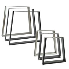 2x Tischkufen TRAPEZ V-Form Tischgestell Bankkufen Couchtischkufen Hairpin Legs