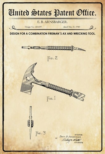 Blechschild 20x30 patent - 20x30,