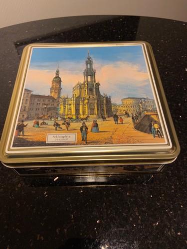 Alte trumpf pralinen - trumpf, blechdose