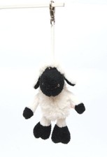 NICI Jolly Schaf Lamm weiß schwarz Jollymäh Schlüsselanhänger Selten