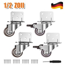 4 Stk Klein Lenkrollen Rollen