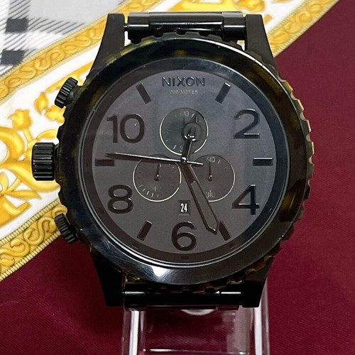 Nixon uhr chrono - chrono, mattschwarz