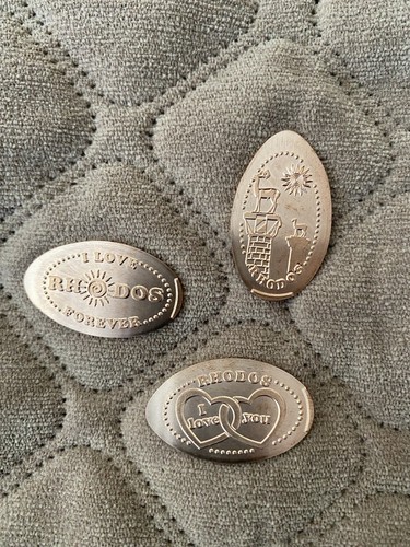 Elongated coin quetschmünze - elongated,