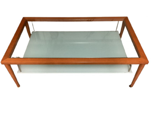Wohnzimmer tisch nussbaum - -,