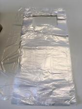 Hemdchentragetasche, Knotenbeute, Obstbeutel, Plastiktüte, 220 + 110 x 480 mm