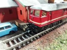 BR130 007-8 Ludmila TT BTTB Diesellok DR Modelleisenbahn ZEUKE DDR Waschzettel