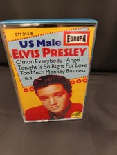 Musikkassette Elvis Presley:  US Male Europa 511 314.8 Tape MC Rock N Roll