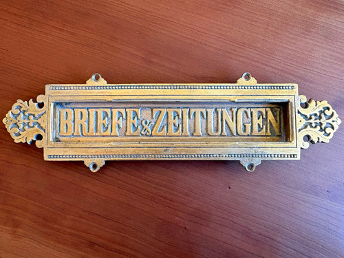 Antiker briefschlitz - antiker,