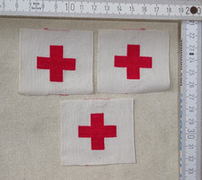 3 DRK Aufnäher für die