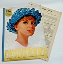 Vintage Film und Frau Modeheft