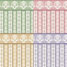 Puppenhaus Tapete Royal mit