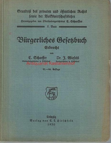 Bürgerliches gesetzbuch - bürgerliches,
